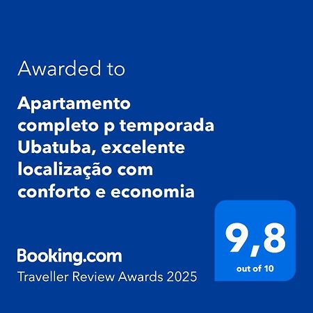 Apartamento Completo P Temporada Ubatuba, Excelente Localizacao Com Conforto E Economia Exterior foto